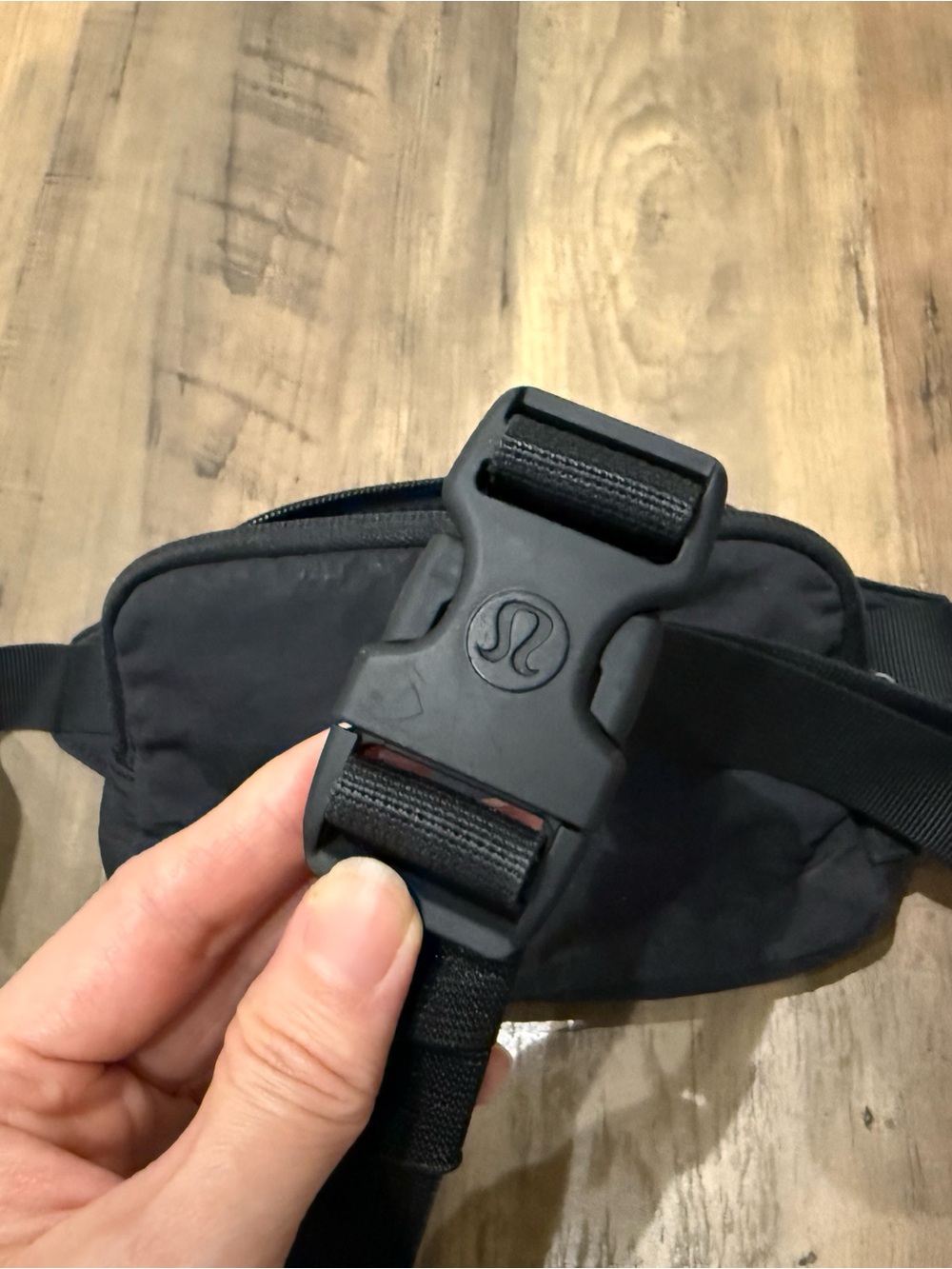 lululemon athletica Black Belt Bag Unisex